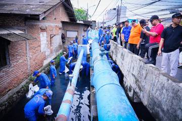 Antisipasi Musim Hujan, Jakpus Kerja Bakti Serentak