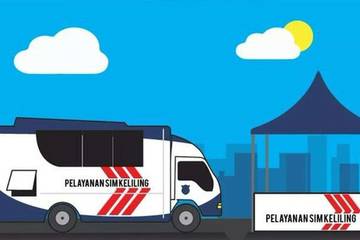 Ini Lokasi Gerai SIM Keliling Jakarta 2 Februari