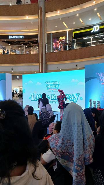 Little Runway Meriahkan Nusantara Modest Fashion Festival 