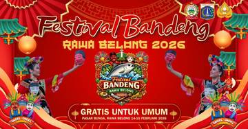 Festival Bandeng Rawa Belong Digelar Gratis Februari 2026