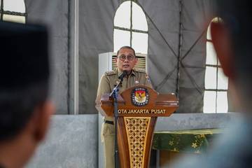Walikota Dorong Penguatan Sinergi Kelembagaan KPU Jakarta Pusat