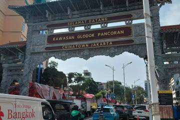 Kawasan Pecinan Glodok Menjelang Imlek