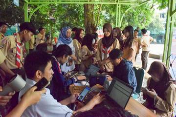 Admindukcapil Jemput Bola Perekaman KTP-el Pemula