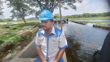 Sudin SDA Siagakan Pompa Kurangi Banjir TPU Semper