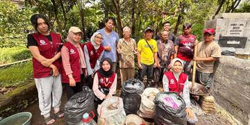 Mahasiswa IPB University, Kembangkan Eco-Paving Block Limbah Plastik