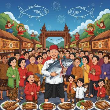 Festival Bandeng, Warisan Budaya Warga Rawabelong