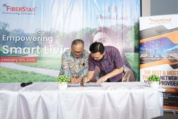 Perluas Jangkauan Infrastruktur Digital, FiberStar-CBN Kolaborasi dengan Mustikaland