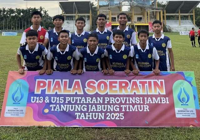 United Sarolangun U-15 Lolos Semifinal Soeratin Putaran Jambi