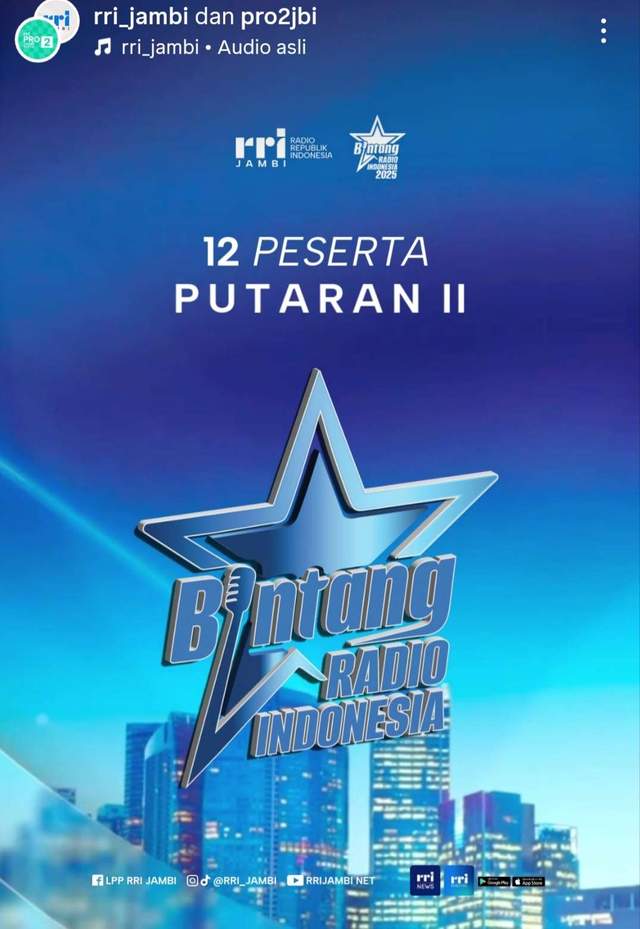 Sebanyak 12 Peserta Lolos Putaran II Bintang Radio
