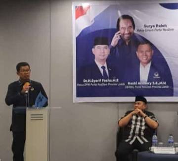 DPD NasDem Sungai Penuh Buka Pendaftaran Bakal Calon Walikota