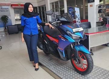 Yamaha Aerox Alpha Sudah Tersedia di Jambi