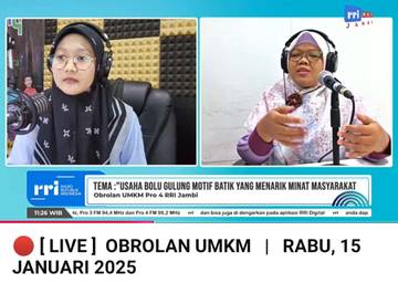 UMKM Usaha Kuliner Bolu Batik yang Unik