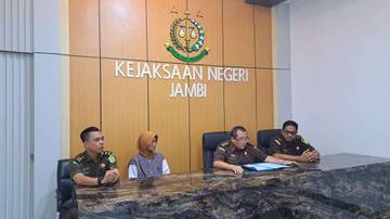 Buronan Kasus Kekerasan  Anak Ditangkap Pihak Kejati Jambi