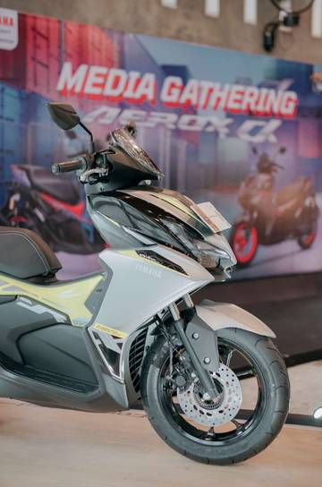 Media Gathering, Yamaha Jambi Perkenalkan Varian Terbaru Yamaha Aerox Alpha 