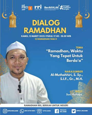 Ramadhan Waktu yang Tepat untuk Berdo'a kepada Tuhan