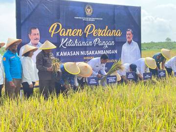 Nusakambangan Panen Perdana, Bangun Lumbung Ketahanan Nasional