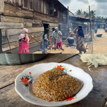 Nasi Manih Kuliner Unik Acara Pernikahan