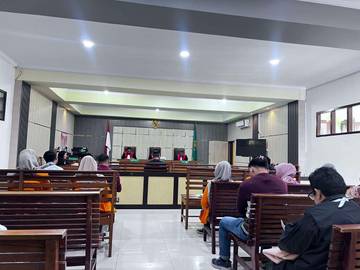  Hakim Jatuhkan Vonis 9 Tahun Penjara Pada Arifani Terdakwa Narkotika