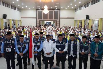 JCH Kloter BTH 20 Diberangkatkan Ke Tanah Suci