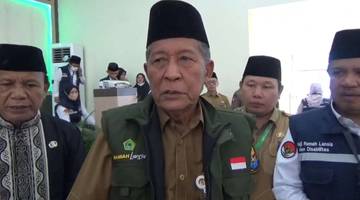 Wagub Abdullah Sani SambutJemaah Haji Kloter 16