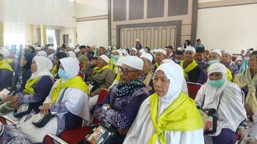Jemaah Haji Muaro Jambi Tiba Dalam Keadaan Sehat