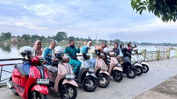 Komunitas Yamaha Filano Keliling Kota Jambi