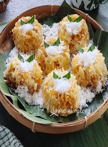 Sawut Singkong: Jajanan Tradisional yang Manis dan Sederhana