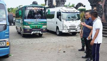 Bus Listrik dan Trans Bahagia Masih Gratis