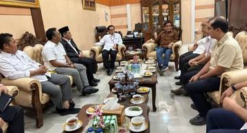 Kemenhaj Jambi Gandeng BPKP Bahas Asrama Haji Jambi