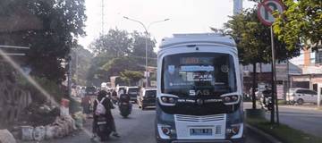 Pemkot Jambi Masih Sosialisasikan Bus Trans Bahagia     