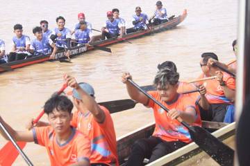 Rangkaian HUT Provinsi Jambi, Hari Ini Digelar Pacu Perahu 