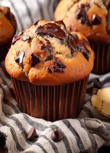 Muffin Pisang: Camilan Lembut dengan Rasa Alami