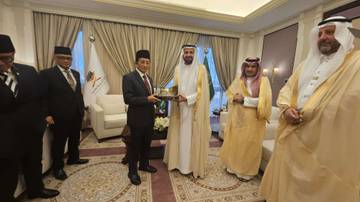 Menag RI Bahas Tiga Strategi Layanan Haji Indonesia
