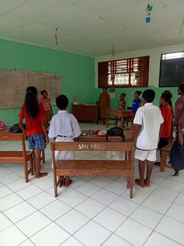 Sudah Didata, Sekolah di Perbatasan Menantikan Program MBG