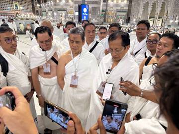 Jemaah Calon Haji Siap Menuju Fase Armuzna