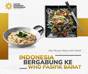 Indonesia Bergabung ke WHO Pasifik Barat