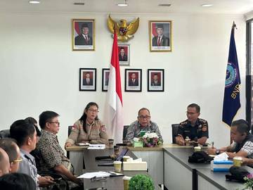 PLBN Skouw dan KRI Vanimo Bahas Rencana Kontinjensi