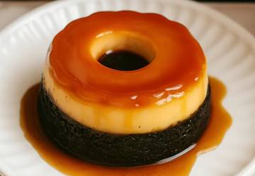 Viral, Ini Resep Caramel Cheese Custard Ketan Hitam
