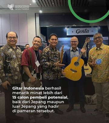 Gitar Indonesia Bersaing di Panggung Internasional
