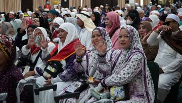 Jemaah Haji Kloter 31 Tiba di Tanah Air