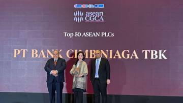 CIMB Niaga Raih Top-50 Perusahaan Terbuka ASEAN Terbaik
