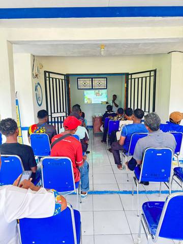 DP3AKB Gelar Sosialisasi GATI di Distrik Muara Tami