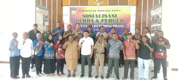Satpol PP Jayapura Sosialisasikan Perda dan Pergub Papua