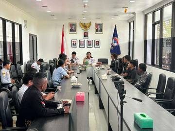  PLBN Skouw Bahas Kesiapan Pelayanan Perlintasan Jelang Nataru