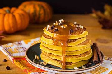 Resep Pancake Labu Kuning, Olahan Manis dan Lembut