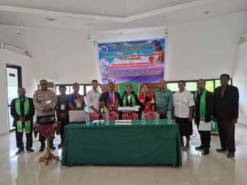 GKI Eirene Perbatasan RI-PNG Gelar Sidang Jemaat ke-IV