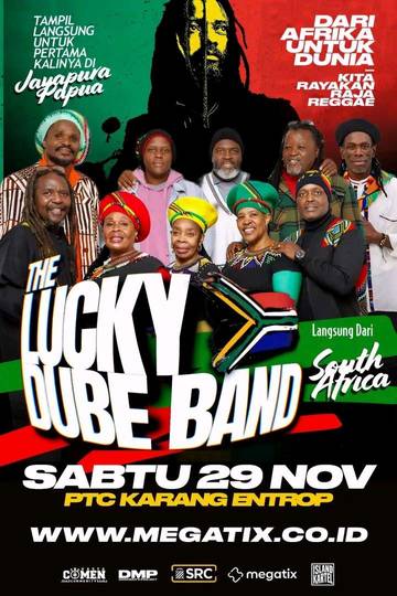 ‎Perdana, Lucky Dube Gelar Konser di Jayapura