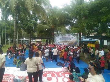 DWP Papua Gelar Ibadah Natal di PLBN Skouw 