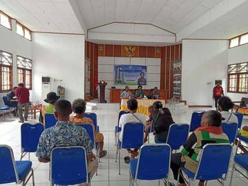 MRP Lakukan Penjaringan Aspirasi Masyarakat Adat Skouw 