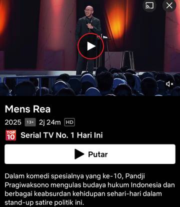 Netflix Hadirkan Spesial Stand Up Mens Rea Pandji